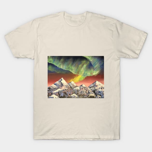 Northern Lights T-Shirt by JenniferEwar